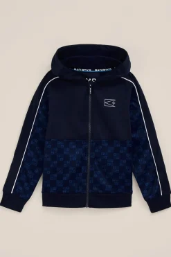 Jongens vest met dessin