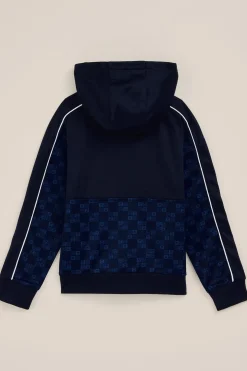 Jongens vest met dessin