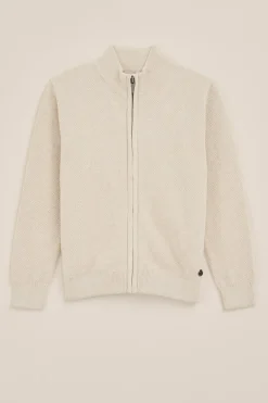 Jongens vest met structuur