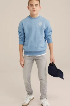 Jongen sweater met opdruk