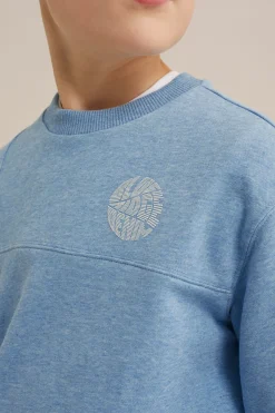 Jongen sweater met opdruk