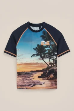 Jongens zwemshirt met dessin