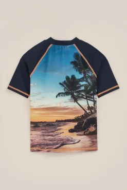 Jongens zwemshirt met dessin