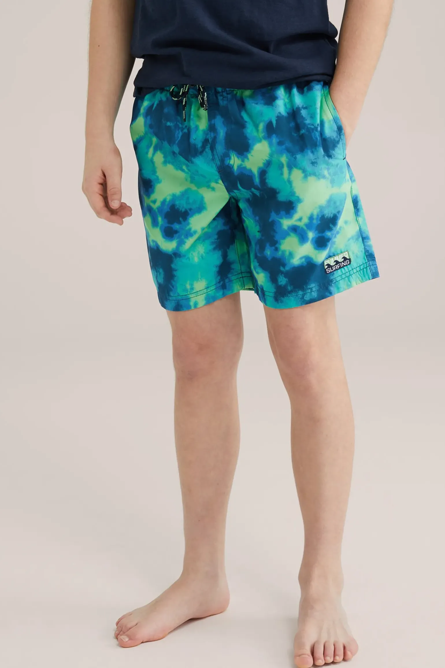 Jongens zwemshort met dessin