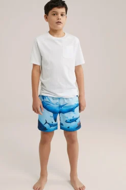Jongens zwemshort met dessin