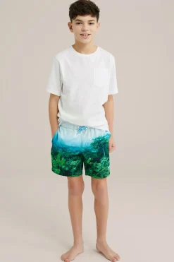 Jongens zwemshort met dessin