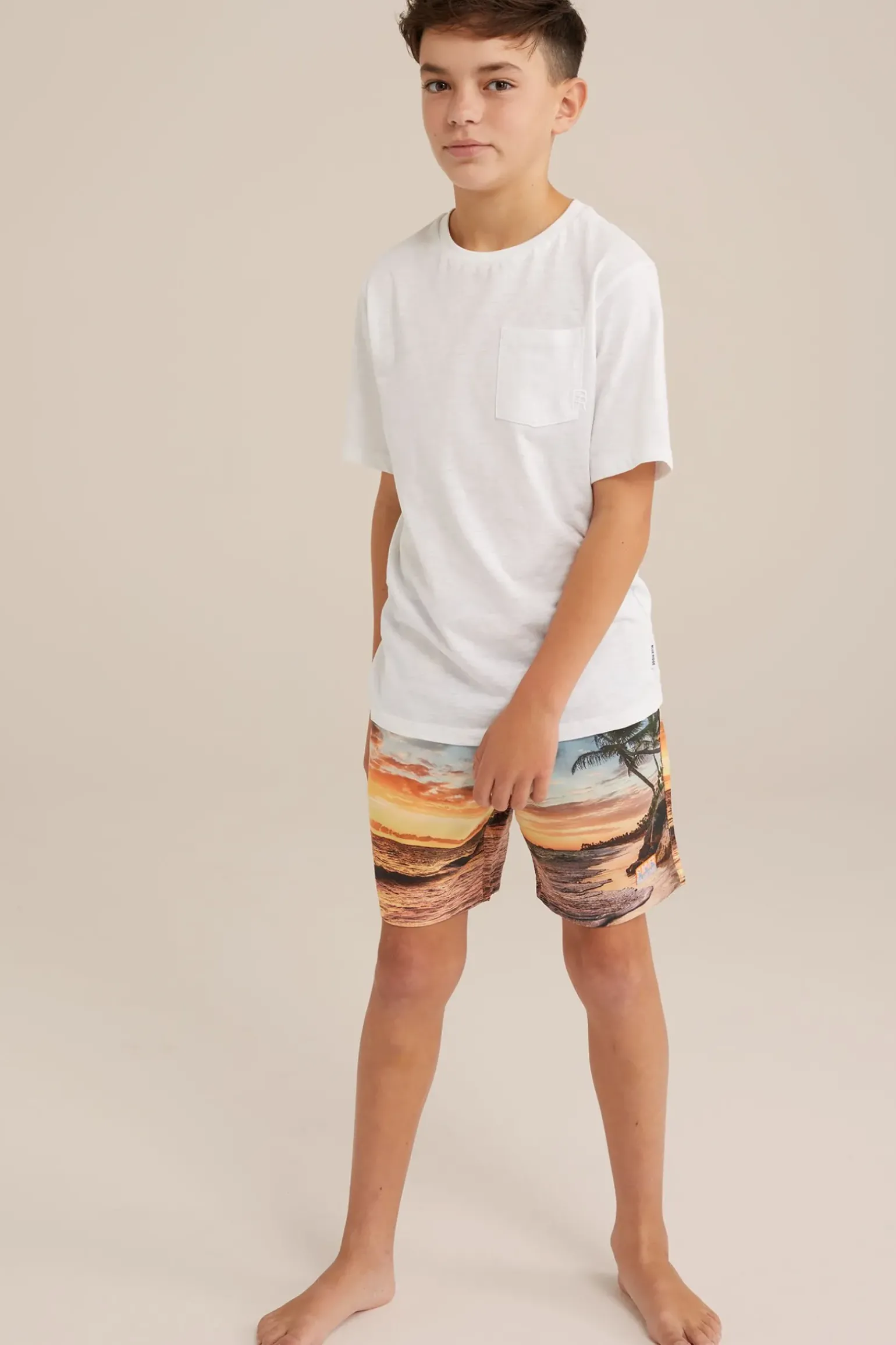 Jongens zwemshort met dessin