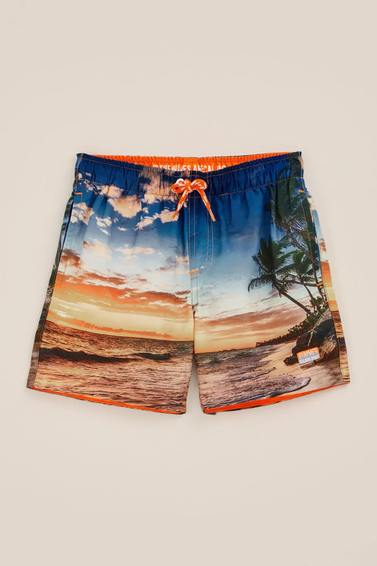 Jongens zwemshort met dessin