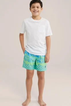 Jongens zwemshort met dessin