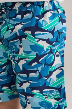 Jongens zwemshort met dessin
