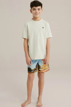 Jongens zwemshort met dessin