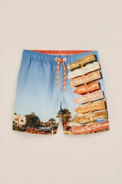 Jongens zwemshort met dessin