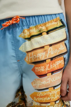 Jongens zwemshort met dessin