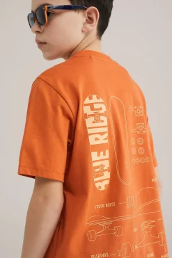 Jongen T-shirt met opdruk