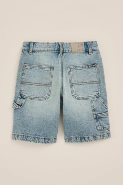 Jonges skater denim short