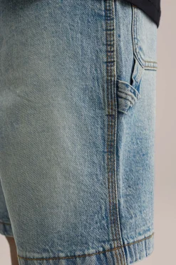 Jonges skater denim short