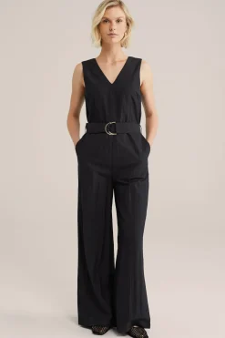 Jumpsuit met ceintuur