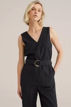 Jumpsuit met ceintuur