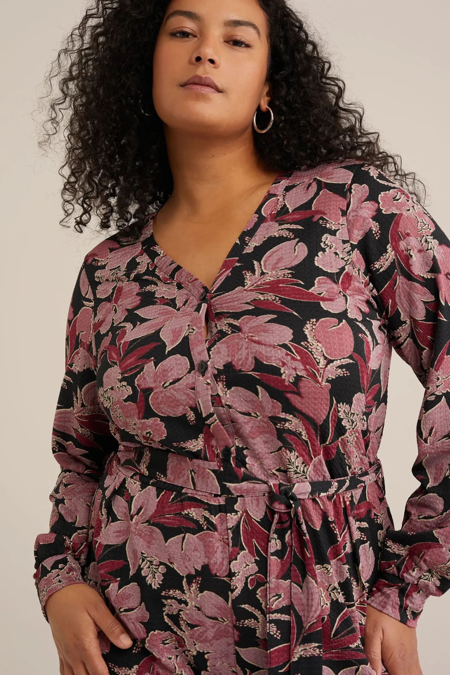 jumpsuit met dessin - Curve