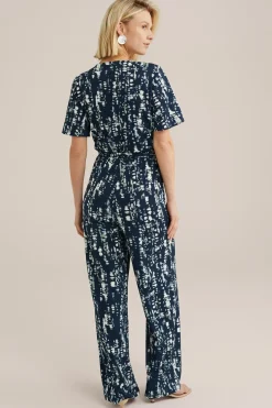 jumpsuit met structuur