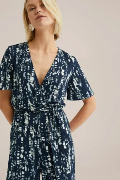jumpsuit met structuur