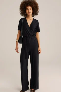 jumpsuit met structuur