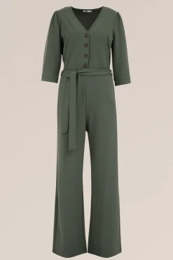 jumpsuit met structuur