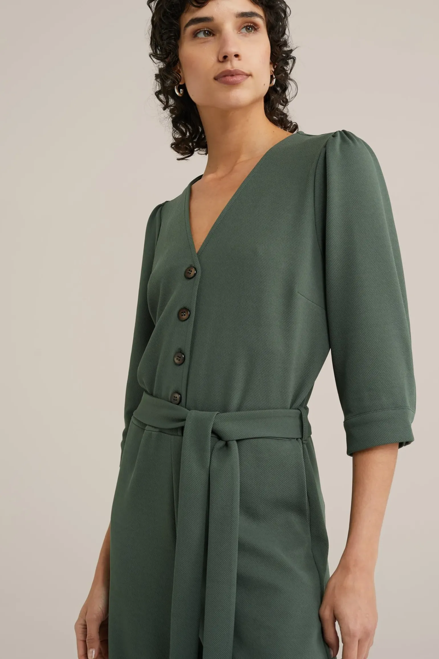 jumpsuit met structuur