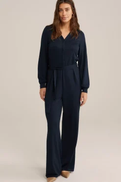 jumpsuit met structuur