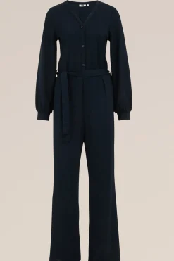 jumpsuit met structuur