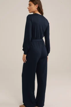 jumpsuit met structuur