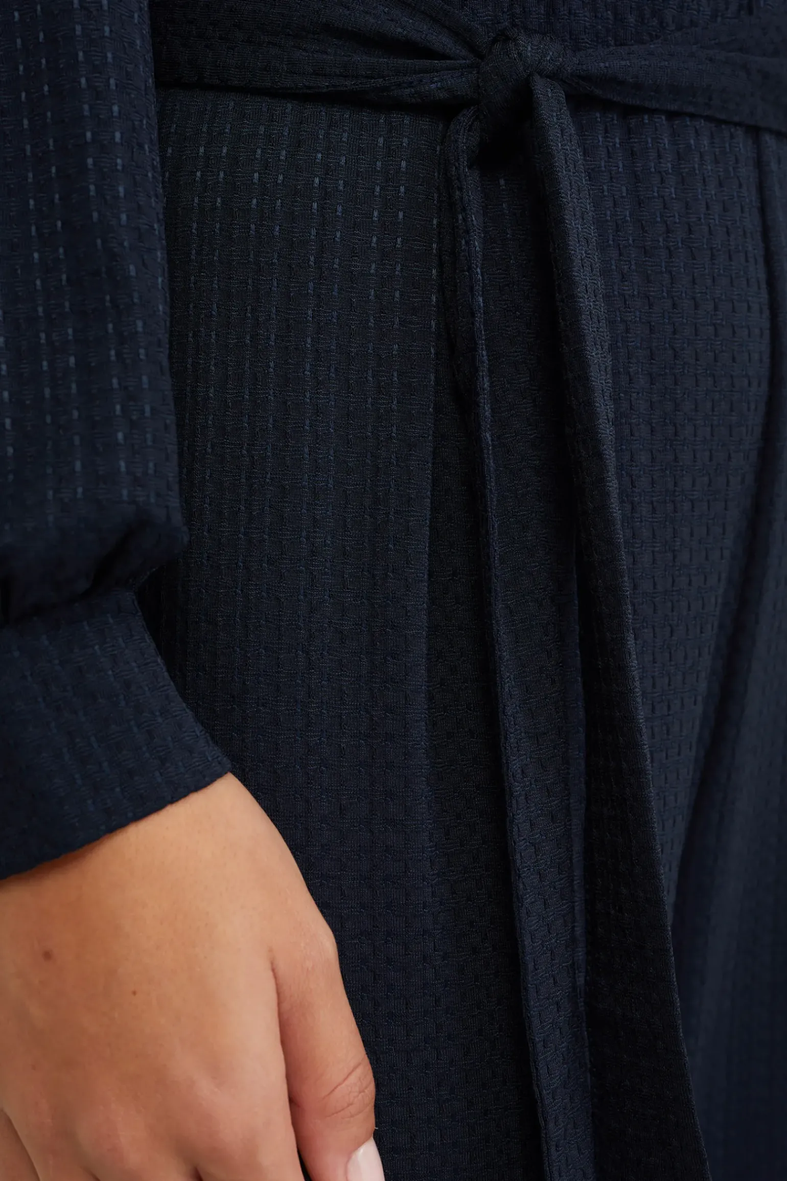 jumpsuit met structuur