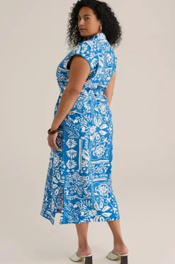 jurk met ceintuur - Curve