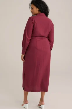 jurk met ceintuur - Curve