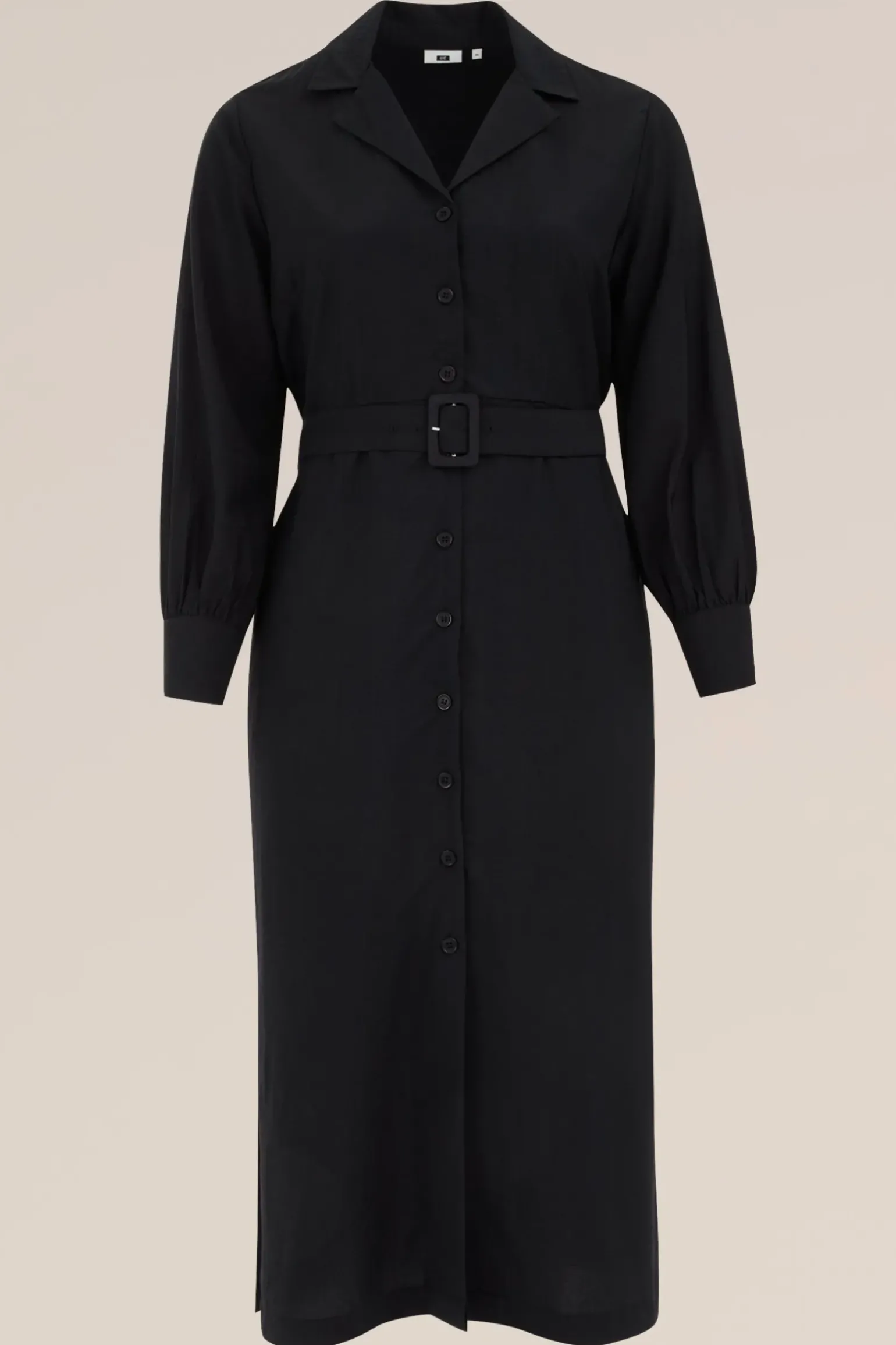 jurk met ceintuur - Curve