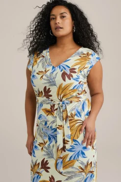 jurk met dessin - Curve