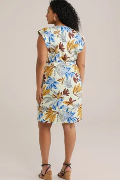 jurk met dessin - Curve