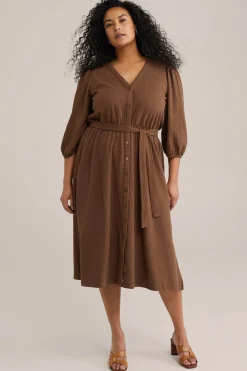 jurk met dessin - Curve