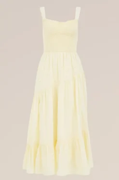 jurk met embroidery