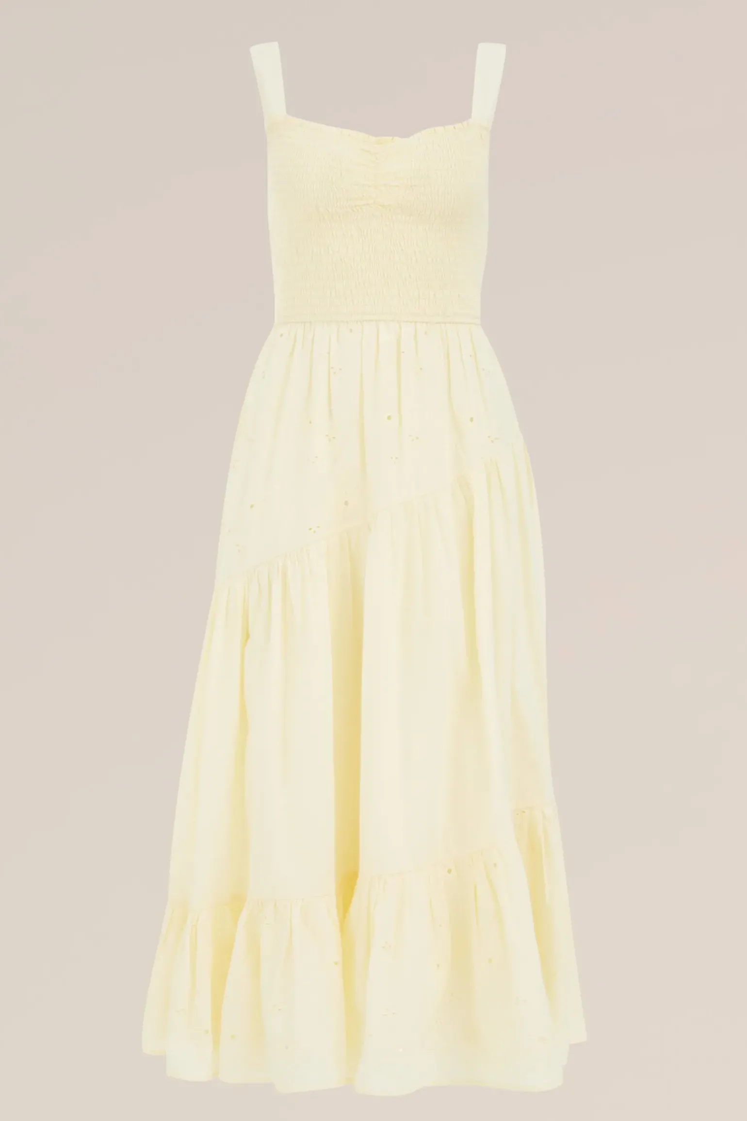 jurk met embroidery