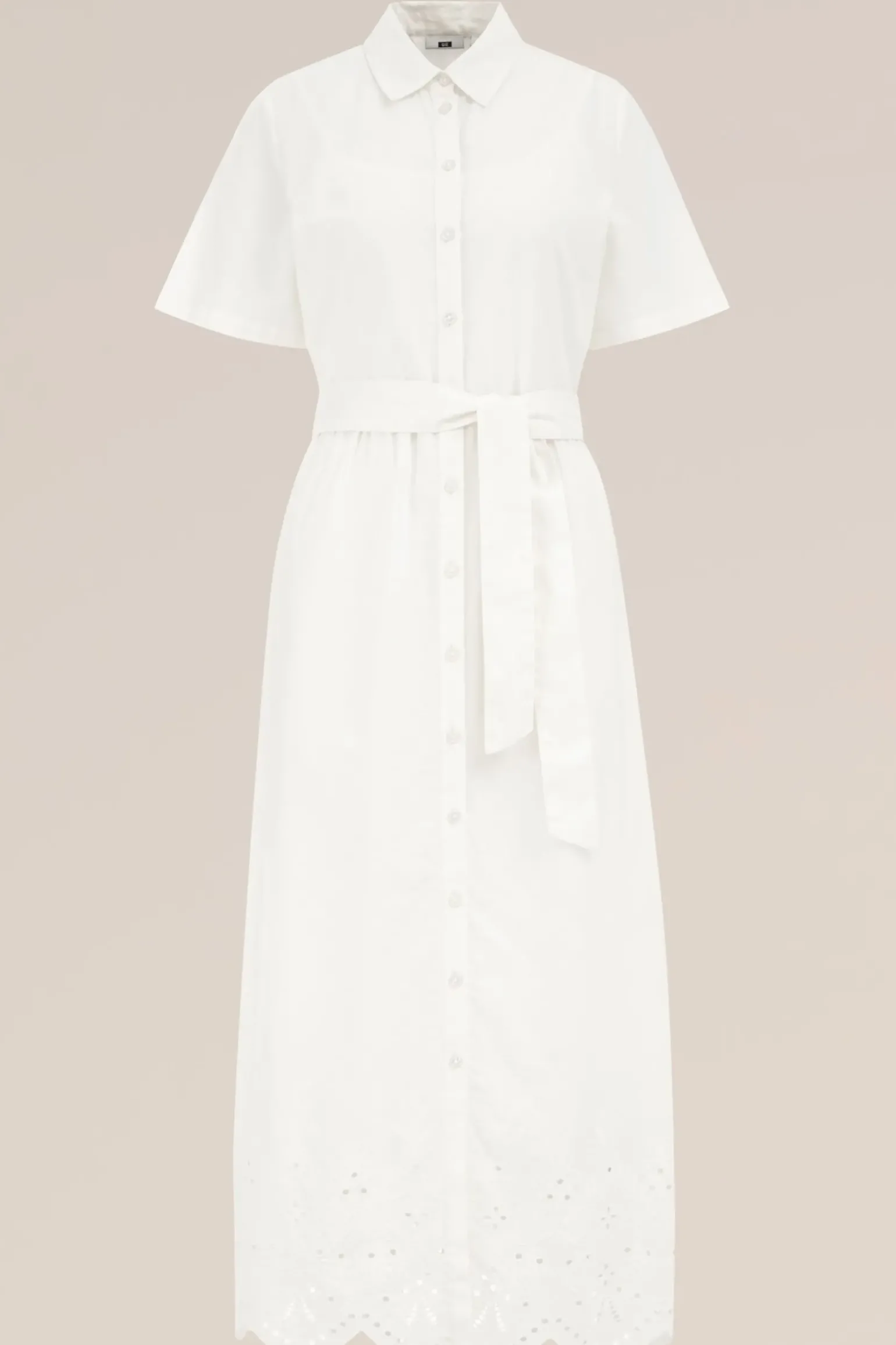 jurk met embroidery