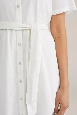jurk met embroidery