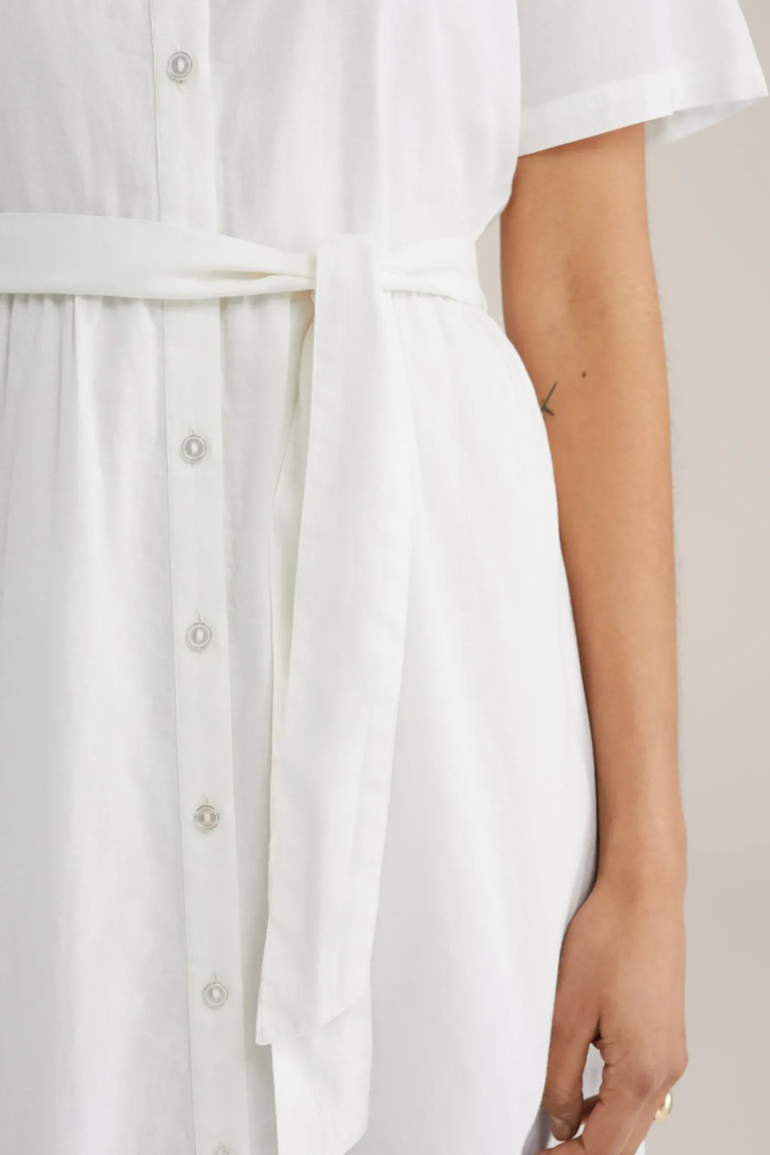 jurk met embroidery