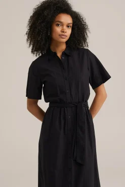 jurk met embroidery