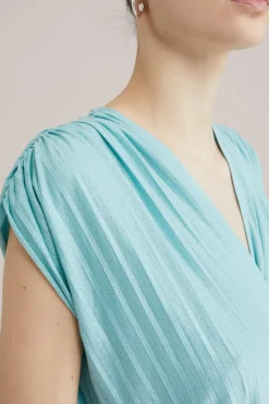 jurk met glittergaren