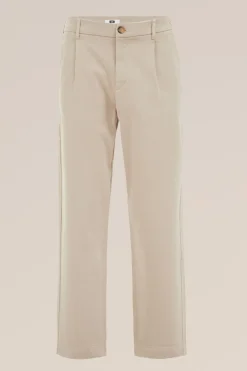 loose fit chino met stretch