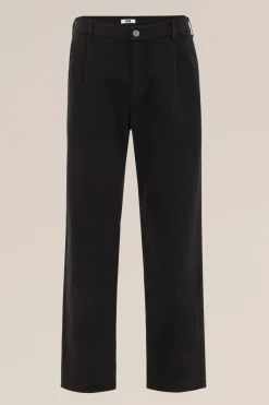 loose fit chino met stretch