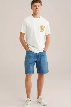 loose fit denimshort