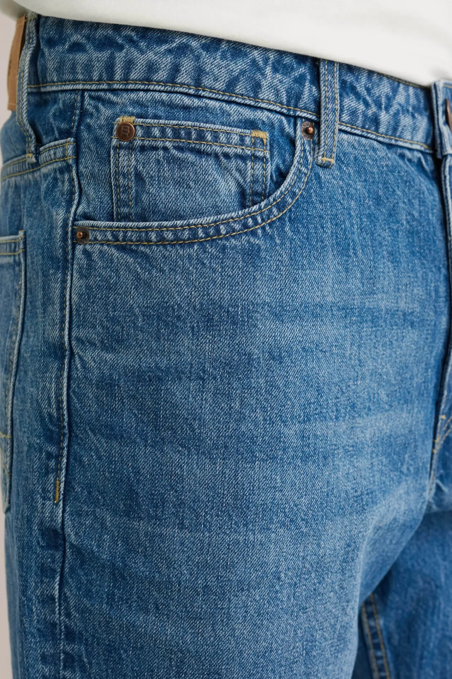 loose fit denimshort