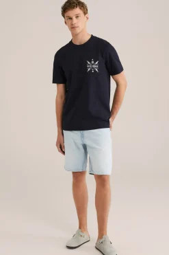 loose fit denimshort